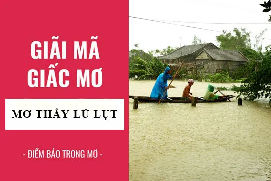 Giải mã giấc mơ: Nằm mơ thấy lũ lụt, nước lũ dâng điềm báo gì, lành hay dữ? con số liên quan