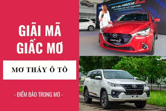 Giải mã giấc mơ: Nằm mơ thấy ô tô, xe hơi điềm báo gì, lành hay dữ? con số liên quan