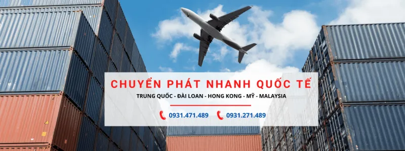 Gửi hàng đi Đài Loan bằng máy bay nhanh gọn