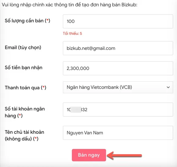 Bizkub Là Gì? Hướng Dẫn Mua Bán Bizkub Trên Sàn Muabancoin.io