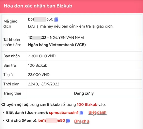 Bizkub Là Gì? Hướng Dẫn Mua Bán Bizkub Trên Sàn Muabancoin.io