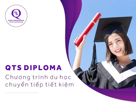 Du học chuyển tiếp tiết kiệm với chương trình QTS Diploma