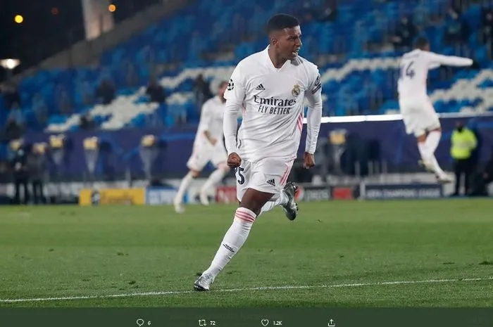 Rodrygo Lemah di Lokal, tetapi Garang di Liga Champions - Bolasport.com