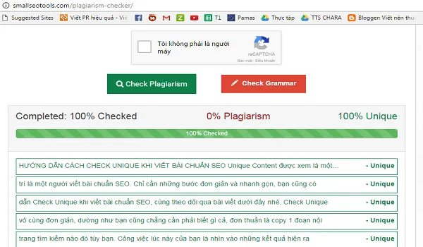 TÌM HIỂU] Cách check Unique bài viết chuẩn SEO phổ biến hiện nay