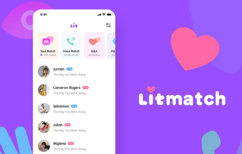 ứng dụng Litmatch