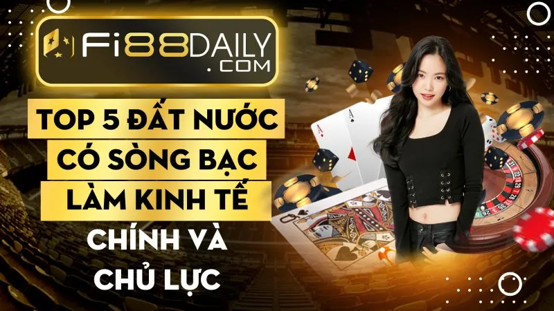 5 quốc gia hàng đầu lấy sòng bạc làm nền kinh tế chính