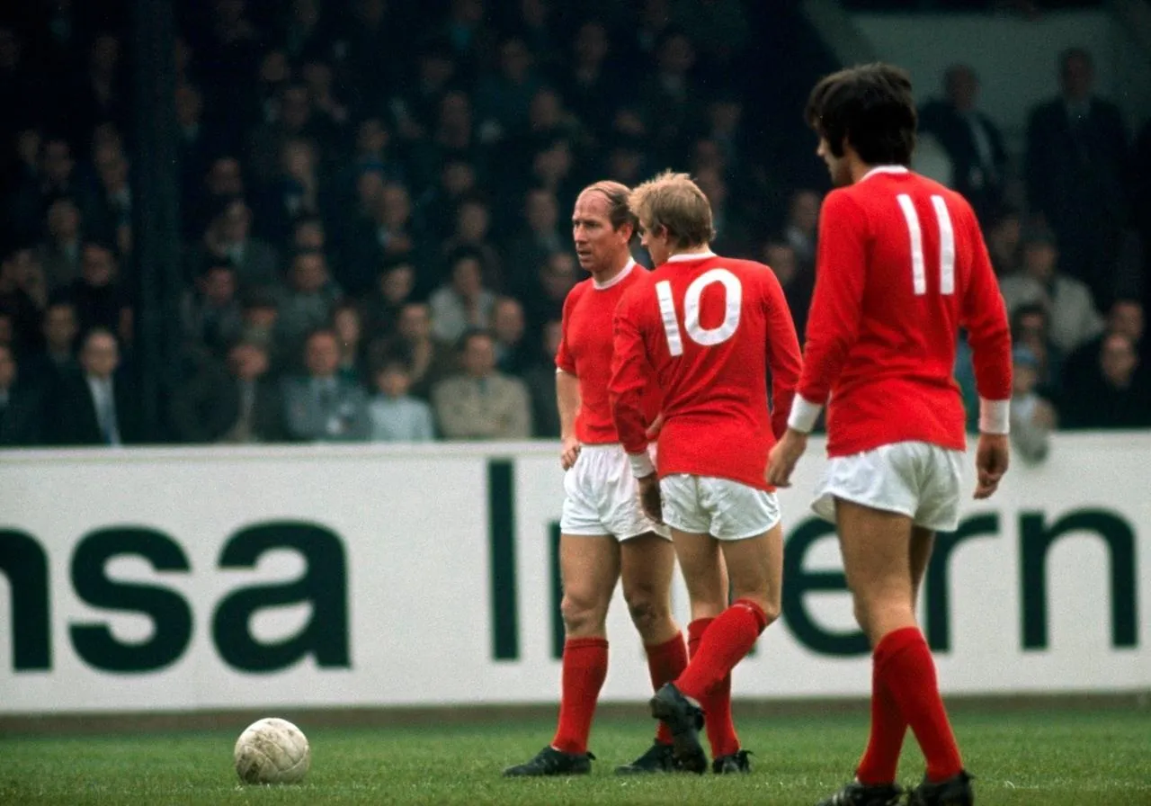 Charlton, Law y Best, 'La Santísima Trinidad' del Manchester United