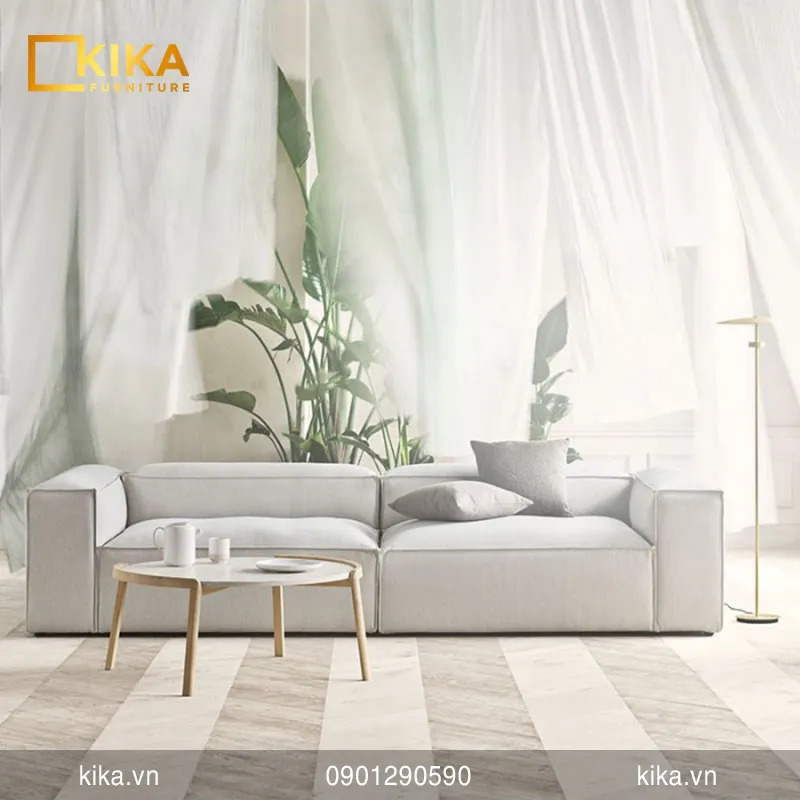 sofa nỉ hiện đại SF58