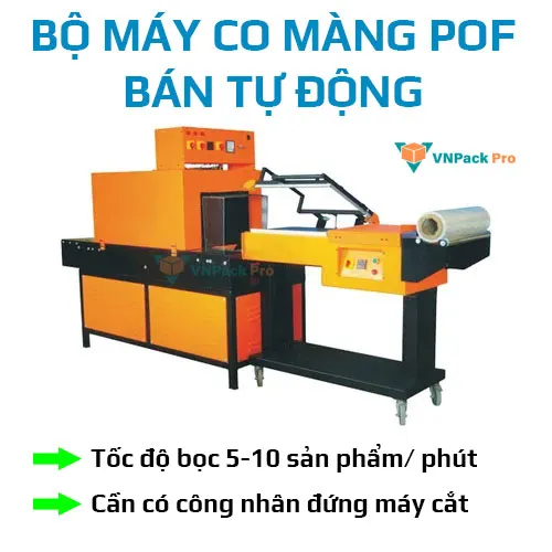 Top +6 Địa Chỉ Cung Cấp Máy Rút Màng Co Hà Nội Uy Tín & Giá Tốt